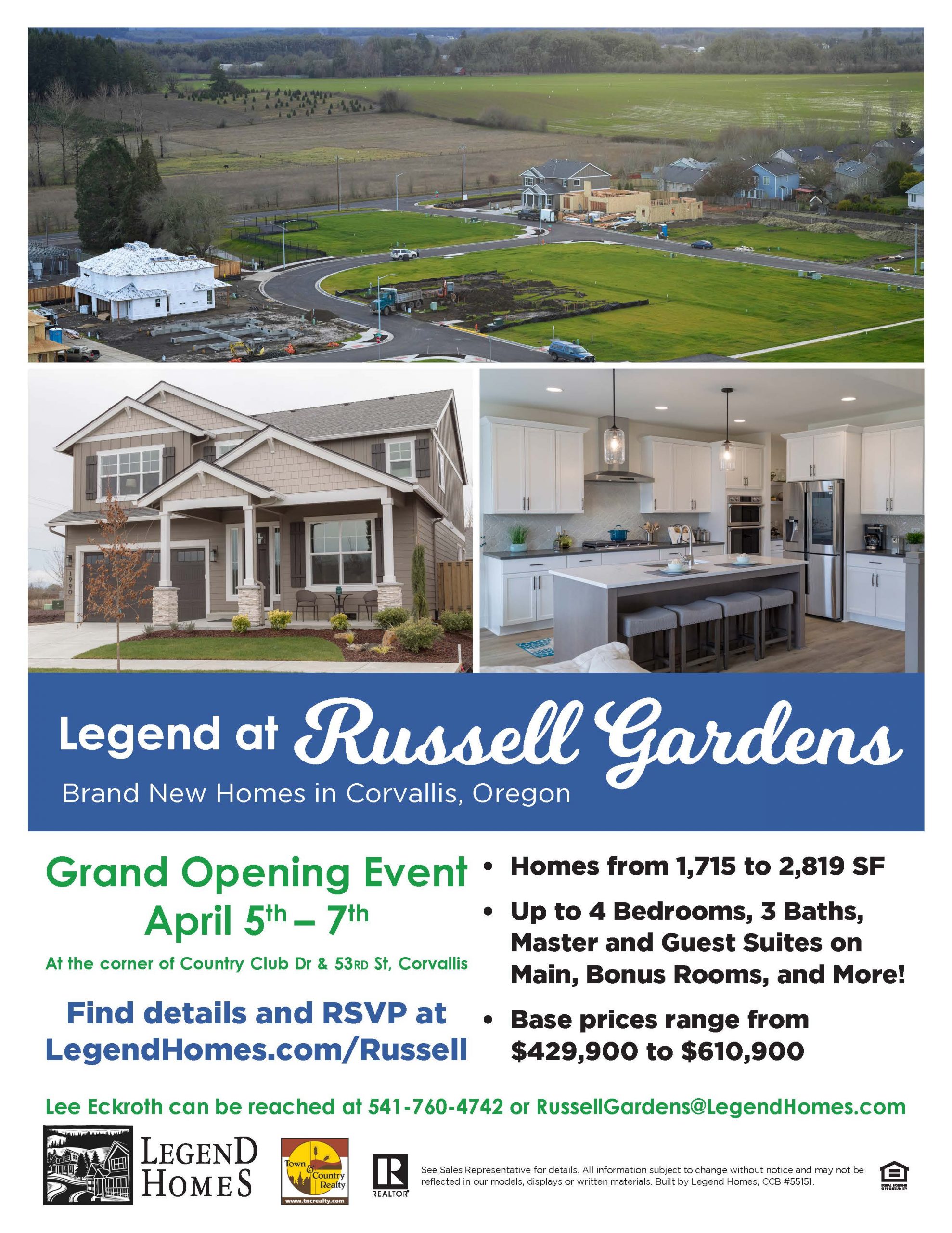 Russell Gardens Grand Opening! Portland Home Builders New Homes for