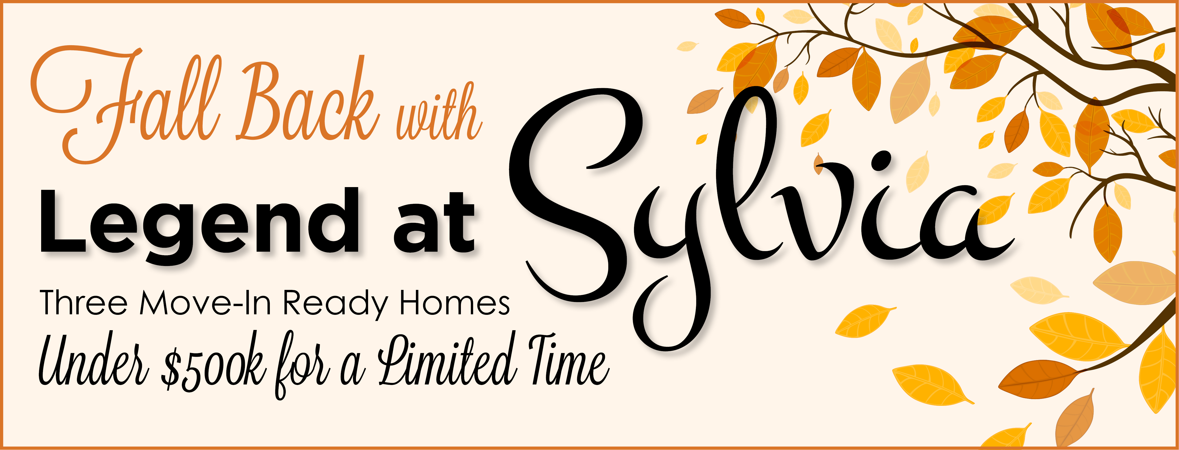 Fall Back with Legend at Sylvia!